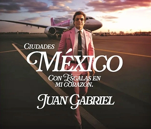 El prximo 5 de octubre se lanzar un nuevo lbum de estudio llamado "Mxico con escalas en mi corazn (ciudades)", el cual contiene canciones originales e inditas del mtico cantante mexicano